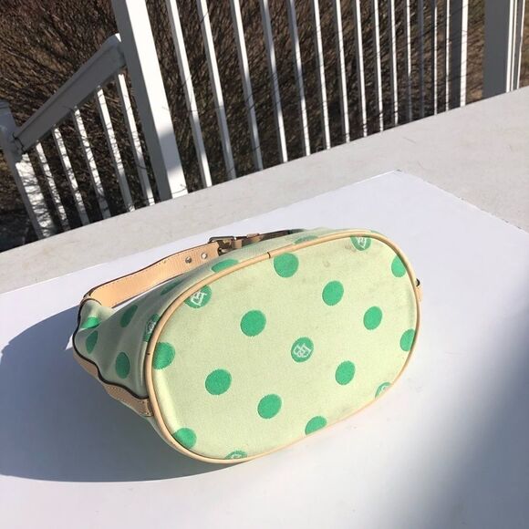 Dooney & Bourke green fun tote bag purse - Picture 4 of 7